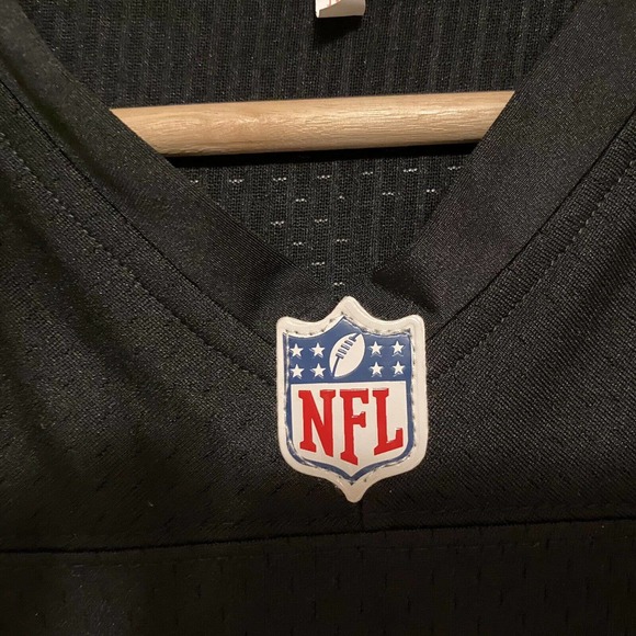 Carson Wentz NFL Black/Neon Jersey. NWT. Med. - Picture 4 of 6